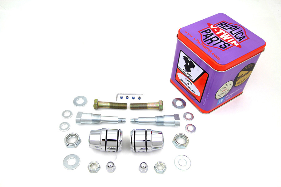 V-Twin - Chrome Shock Stud Kit