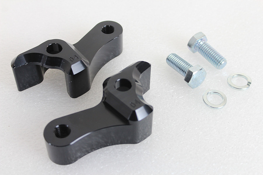 AEE #78386 - Rear Shock Lowering Kit Black