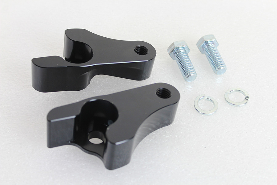 AEE #78386 - Rear Shock Lowering Kit Black