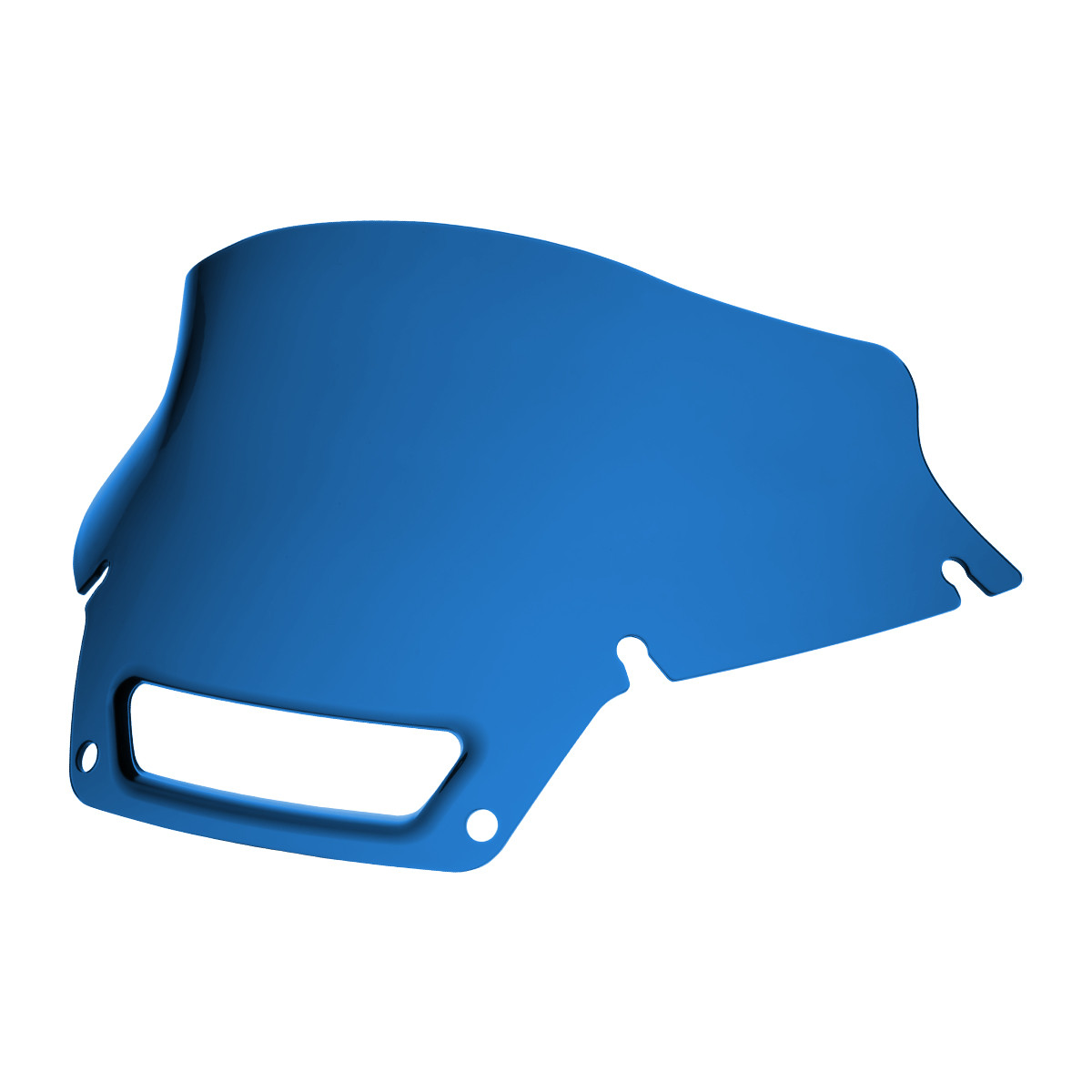 Hogworks Hogworkz® Flowz 6" Windshield for Harley® Low Rider ST &'22-'25 | Blue
