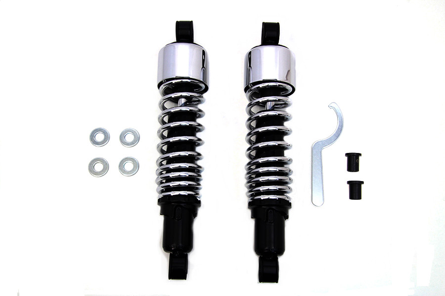 AEE - 12-1/2 inch FLT Shock Set Chrome