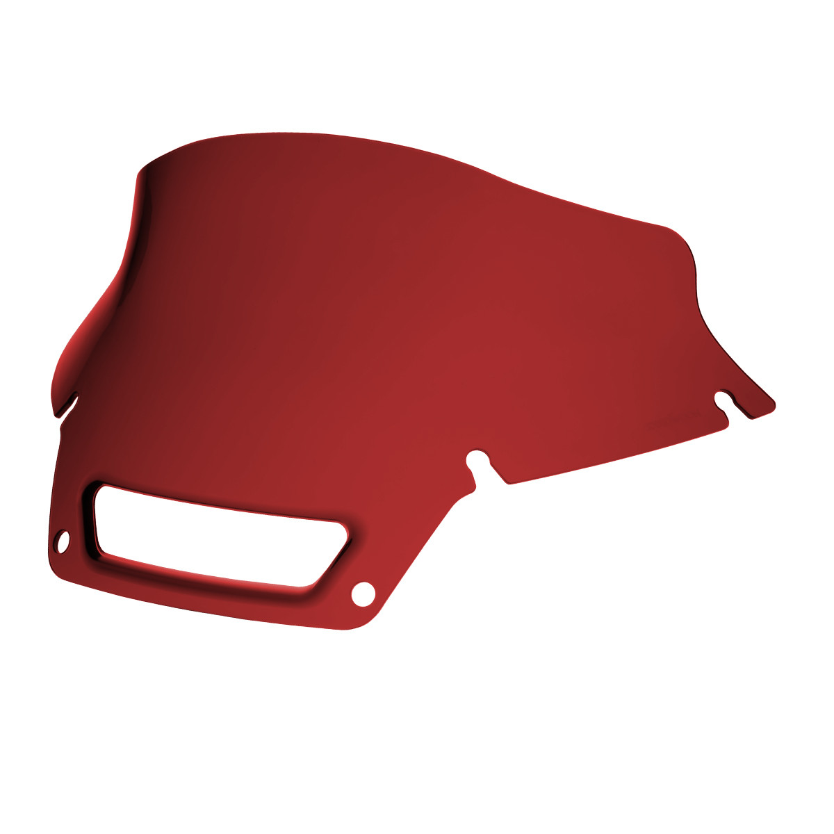 Hogworks Hogworkz® Flowz 6" Windshield for Harley® Low Rider ST '22-'25 | Red