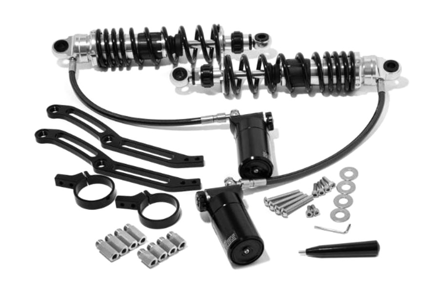 Ultima #HD-RSS-001BLACK - Ultima Rear Air Shock Kit