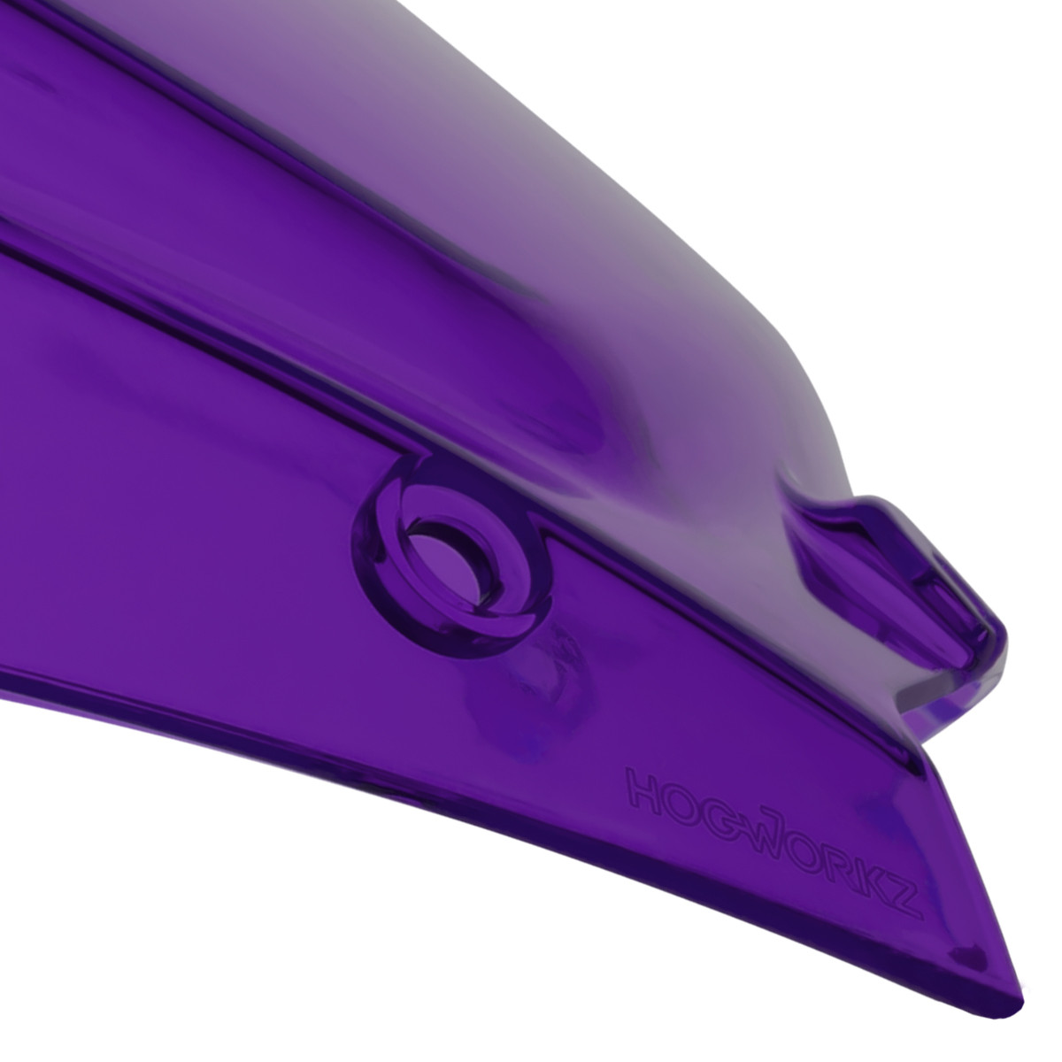 Hogworks Hogworkz® Flowz 9" Windshield for Harley® Road Glide '23.5-'25 | Purple