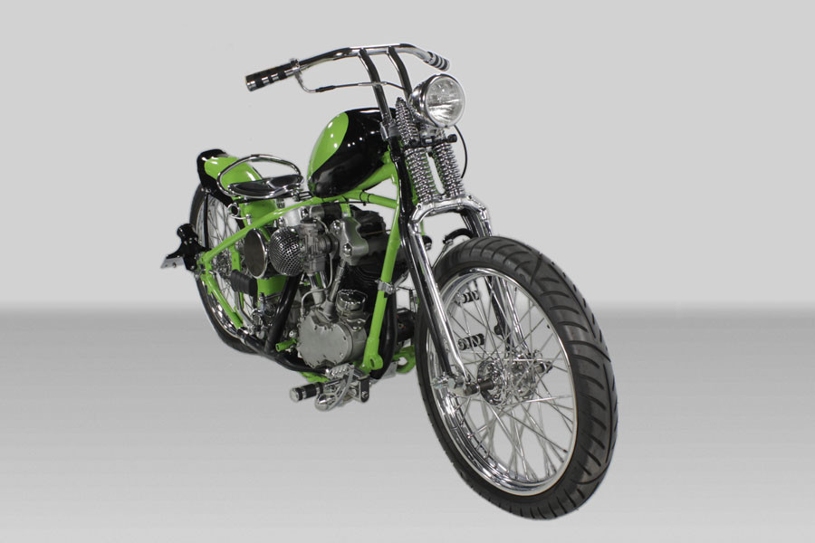 V-Twin - 61 inch Green Bobber Kit