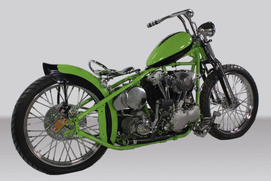 V-Twin - 61 inch Green Bobber Kit