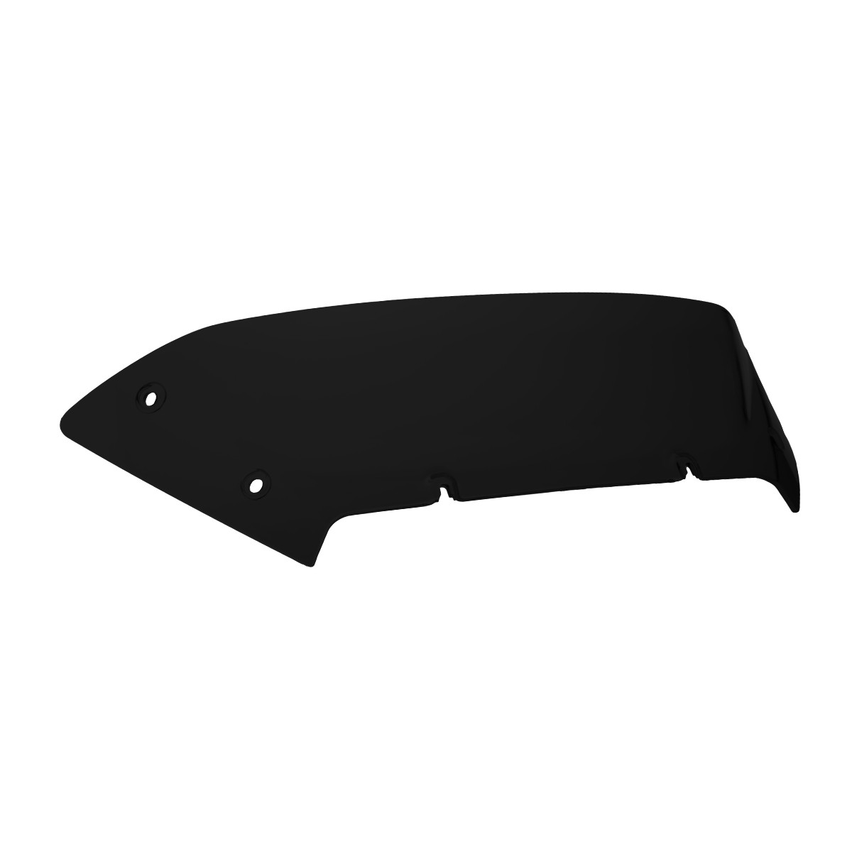Hogworks Hogworkz® Flowz 4.5" Windshield for Harley® Road Glide '23.5-'25 | Dark Smoke