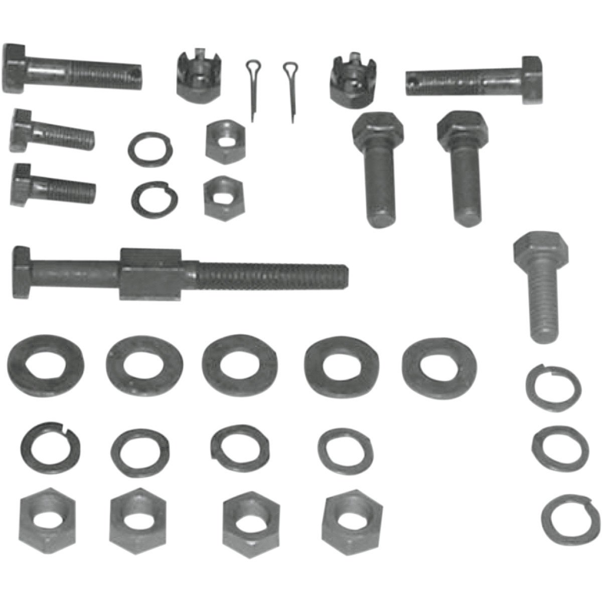 Colony #9695-26 - Hardware Kit - Transmission Mount - Parkerized - '36-'64 Big Twin