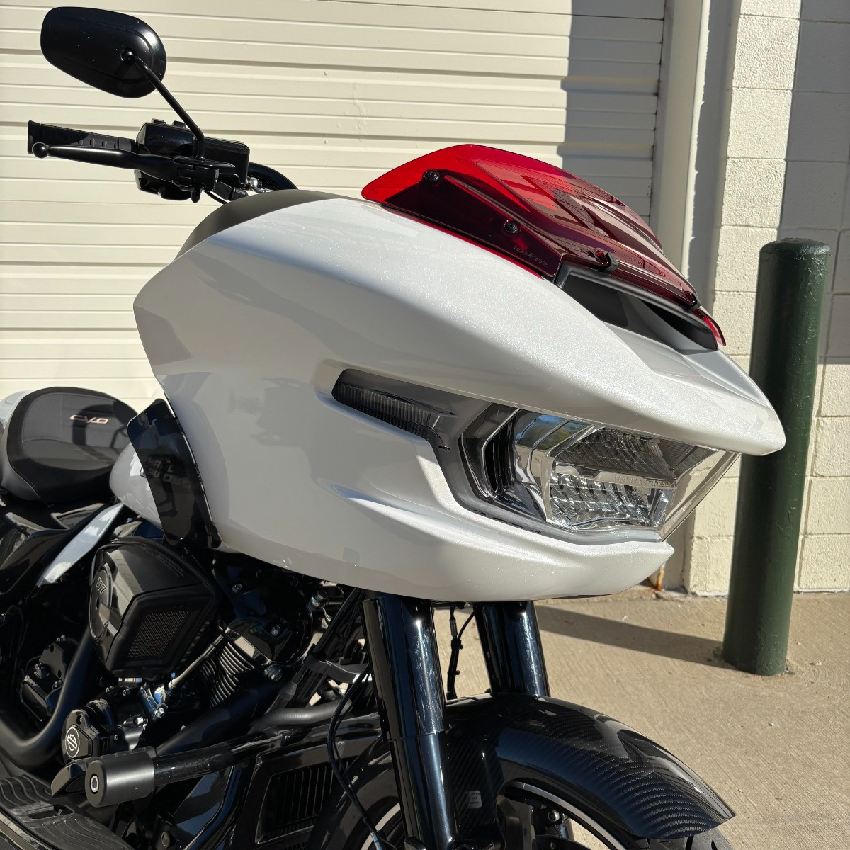 Hogworks Hogworkz® Flowz 4.5" Windshield for Harley® Road Glide '23.5-'25 | Red