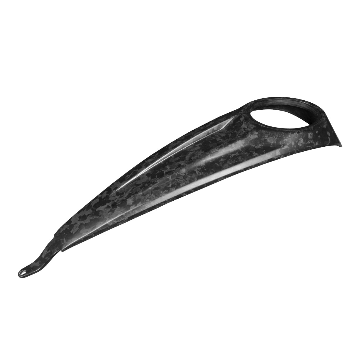 Hogworks Forged Carbon Fiber Tank Topper Dash for Harley® Touring '23.5-'25