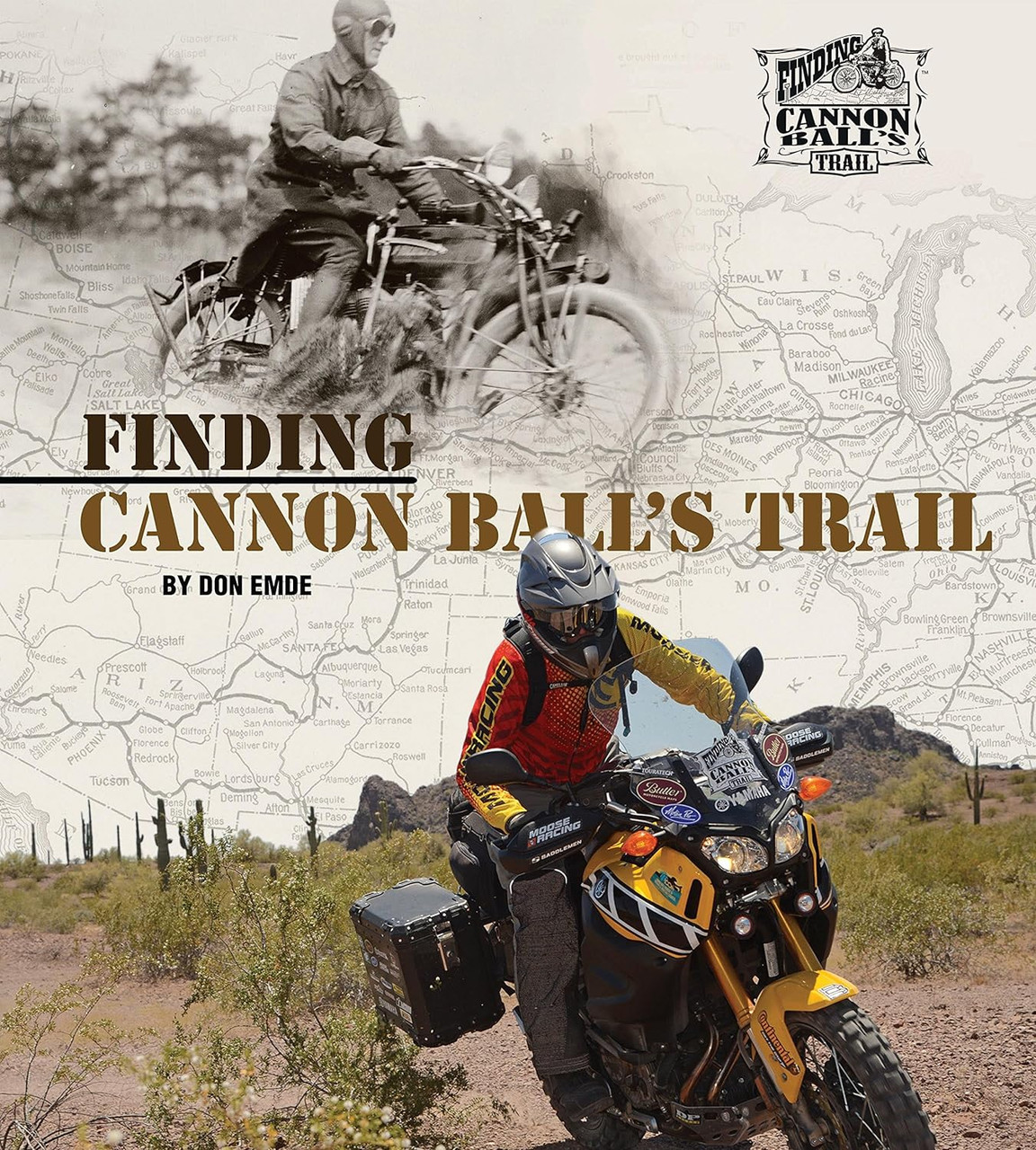 V-Twin - Hard Cover Finding Cannonball Trail Book