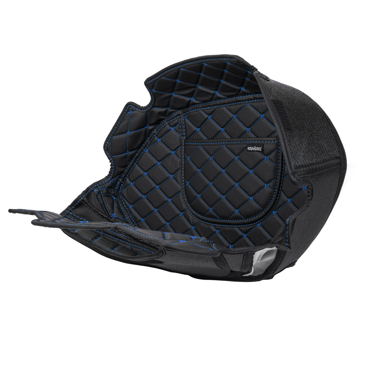 Hogworks Hogworkz® Saddlebag Liners for Harley® Low Rider ST '25-'26 | Blue Stitching
