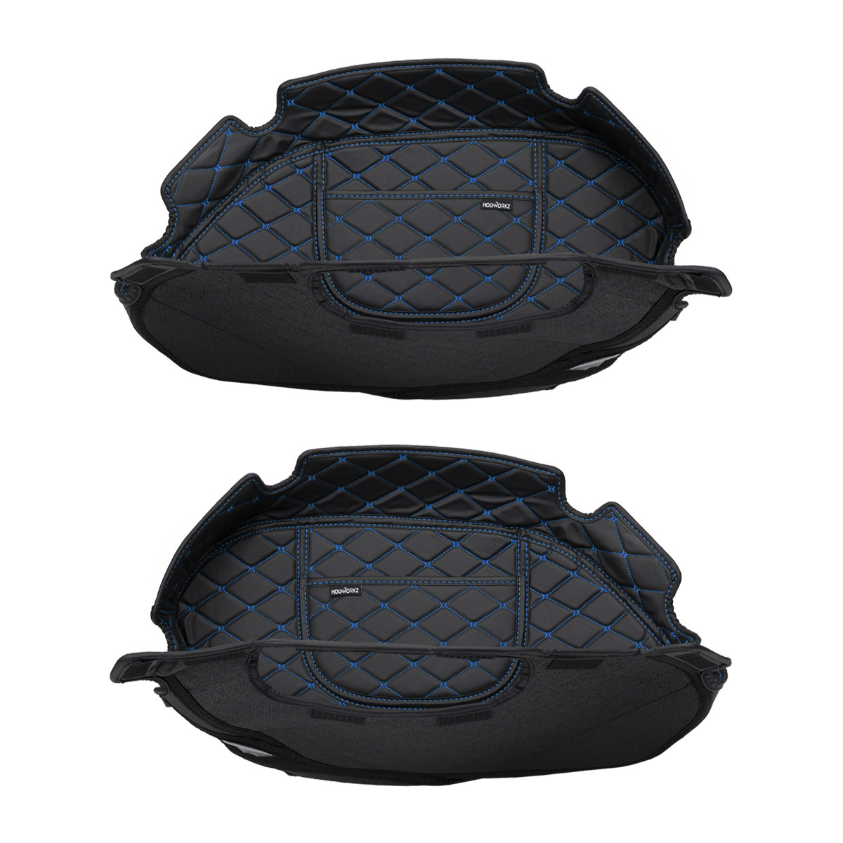 Hogworks Hogworkz® Saddlebag Liners for Harley® Low Rider ST '25-'26 | Blue Stitching