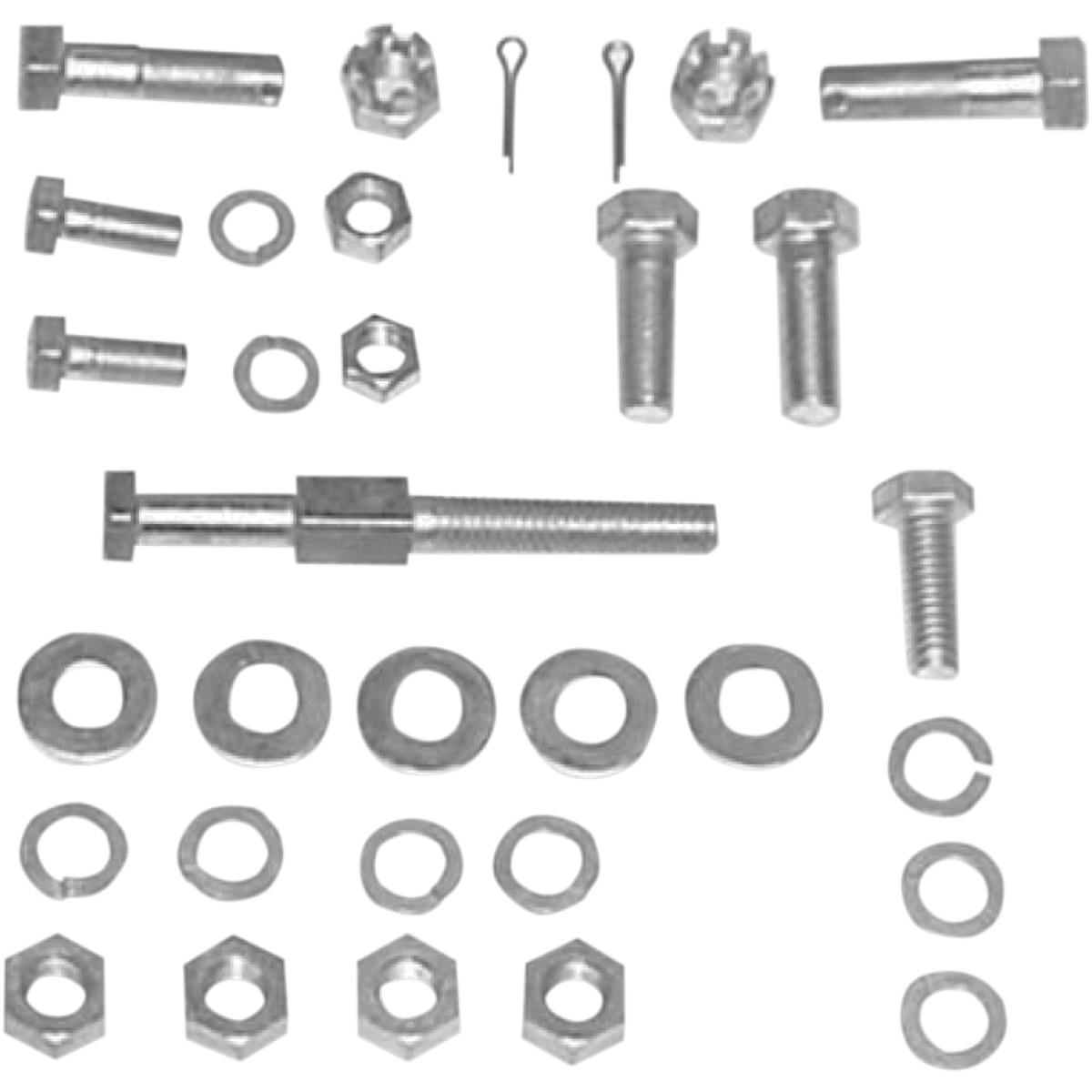 Colony #8232-26 - Hardware Kit - Transmission Mount - Cadmium Plated - '36-'64 Big Twin