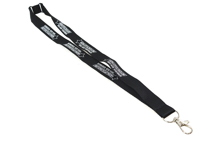 V-Twin - Motorcyclepedia Lanyard with 3/4 inch Lobster Clip