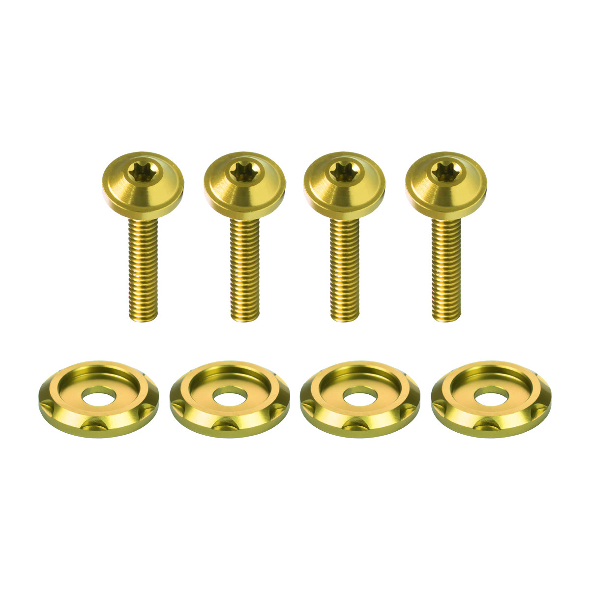 Hogworks Windshield Bolts for Harley® Road Glide '15-'25 | Gold