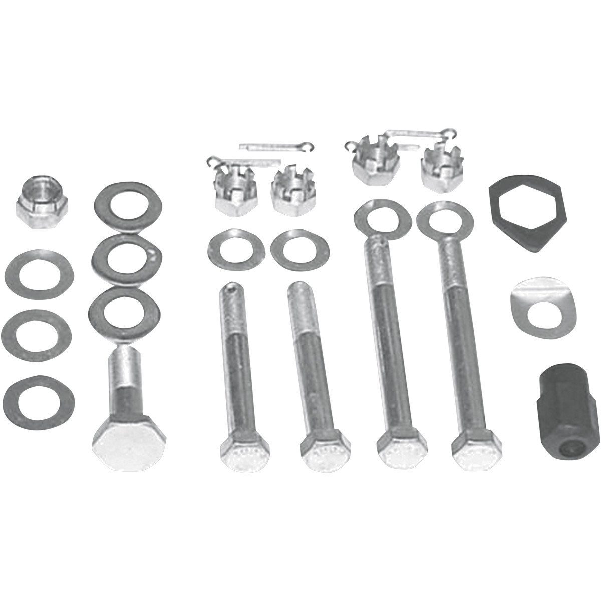 Colony #8165-19 - Motor Mount Kit - Cadmium - Big Twin