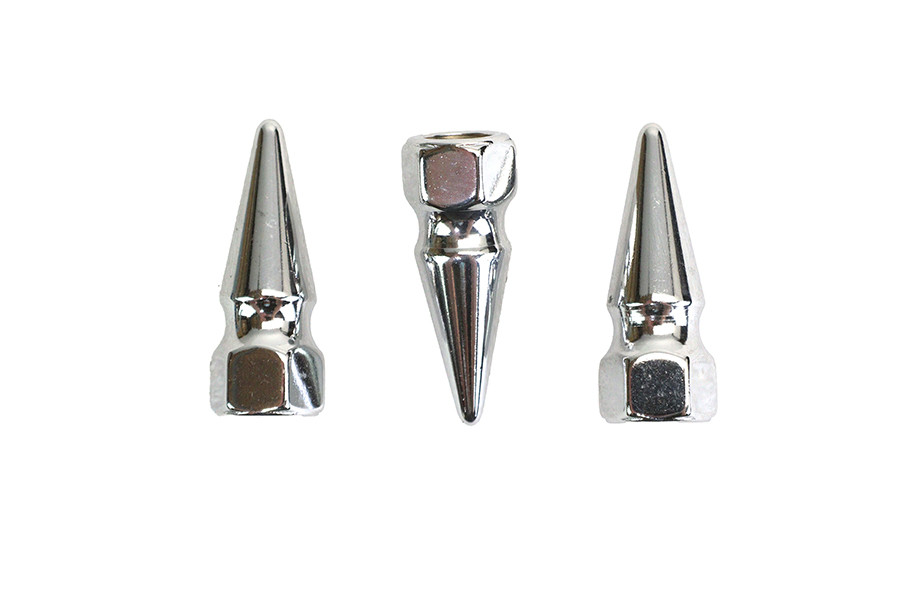 Colony - Chrome Pike Nut Fine 3/8 inch-24 Thread
