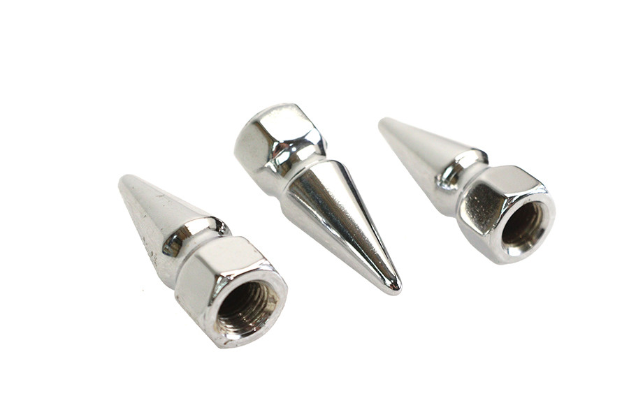 Colony - Chrome Pike Nut Fine 3/8 inch-24 Thread