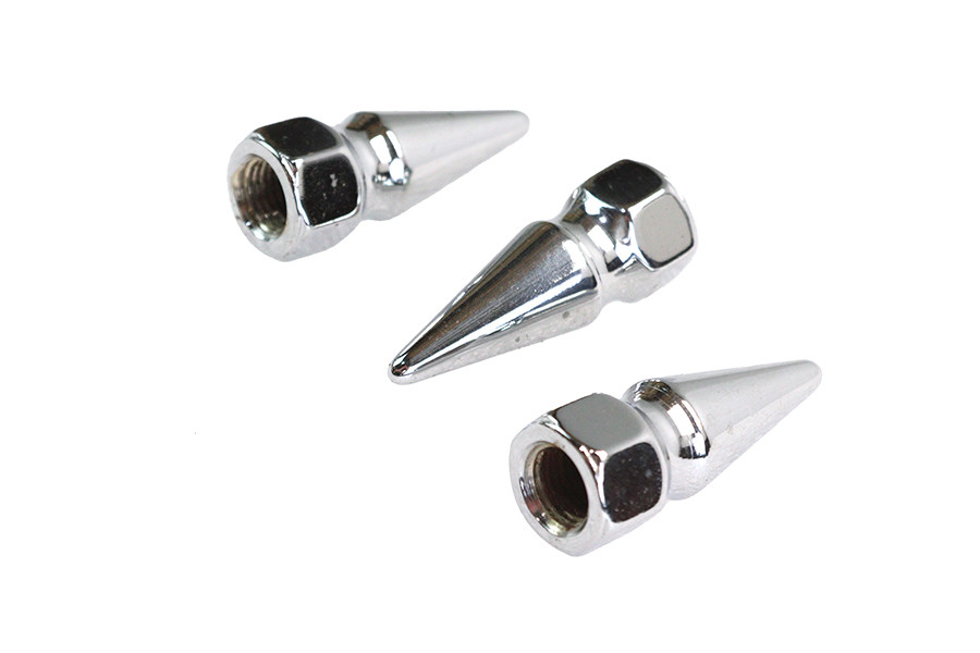 Colony - Chrome Pike Nut Fine 3/8 inch-24 Thread