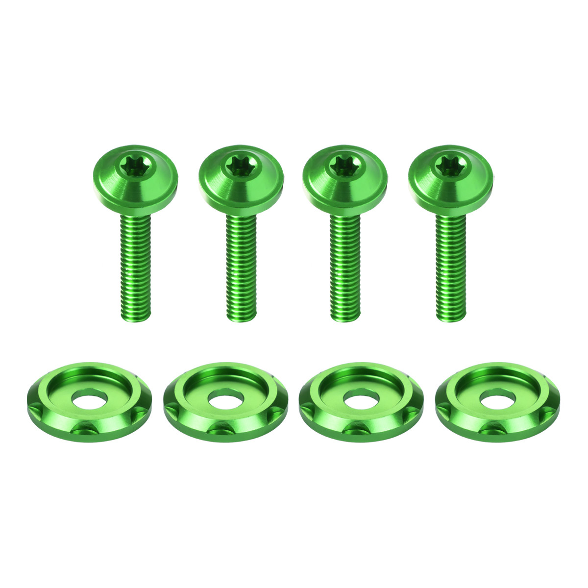 Hogworks Windshield Bolts for Harley® Road Glide '15-'25 | Green