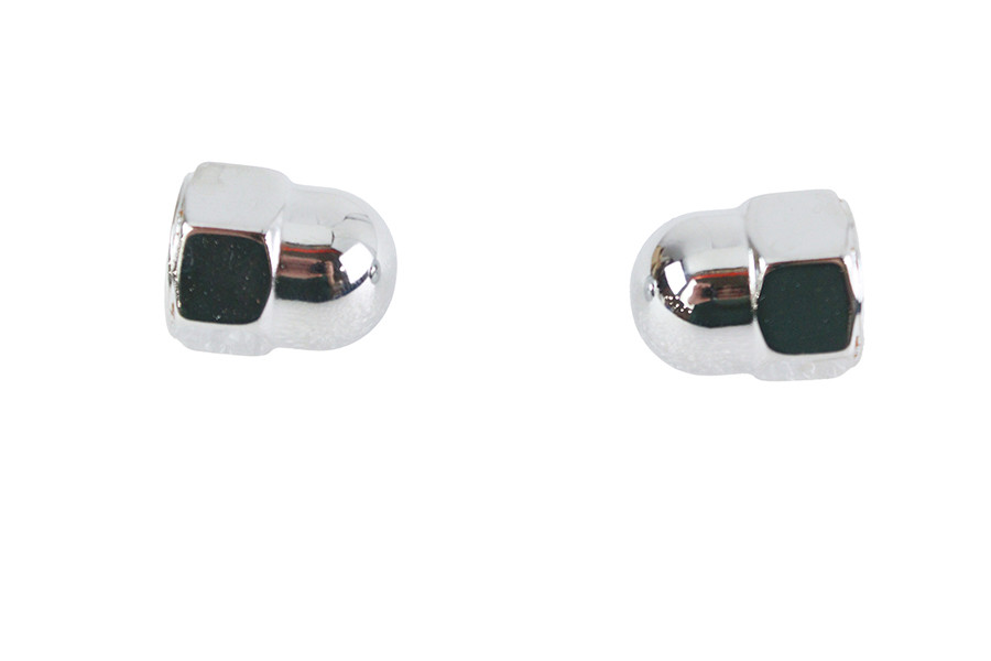 Colony #41-9 - Chrome Acorn Nut Set Fine 7/16 inch-20 Thread
