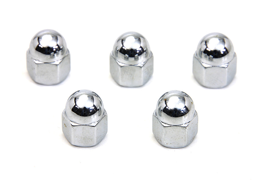 Colony - Chrome Acorn Nut 1/4 inch-20 Coarse Thread