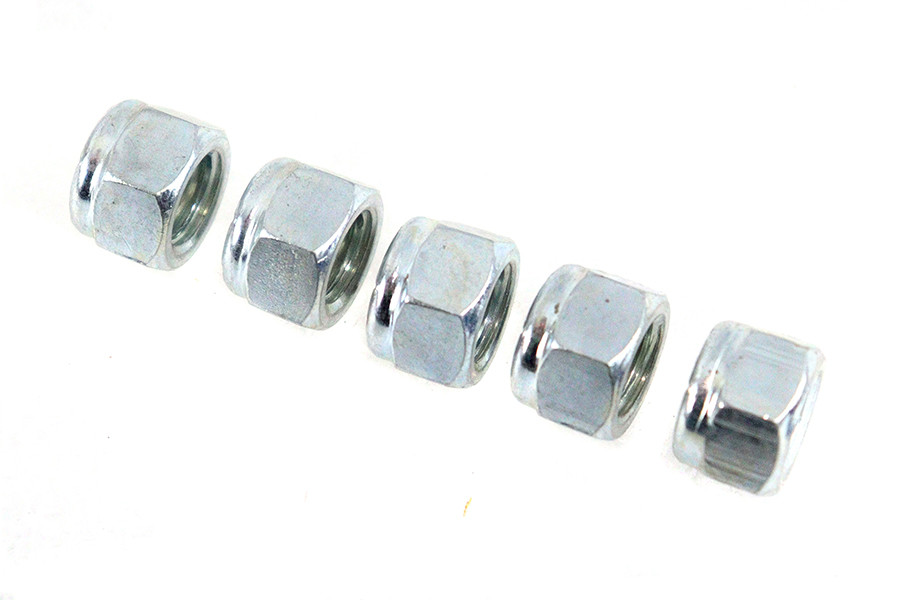 V-Twin - Zinc Plated 7/16 inch-14 Nyloc Lock Nut