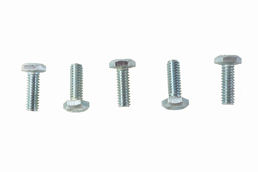 V-Twin - Hex Cap Bolts Zinc 1/4 inch X 3/4 inch