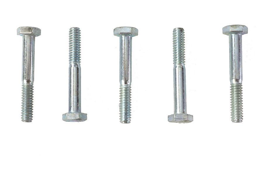 V-Twin - Hex Cap Bolts Zinc 1/4 inch X 1-3/4 inch