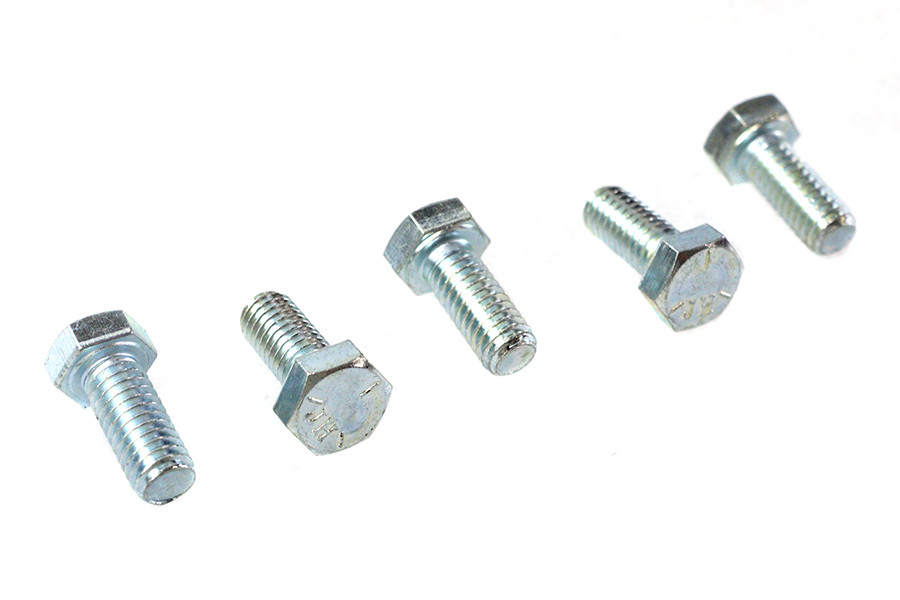 V-Twin - Hex Cap Bolts Zinc 5/16 inch-18 x 3/4 inch