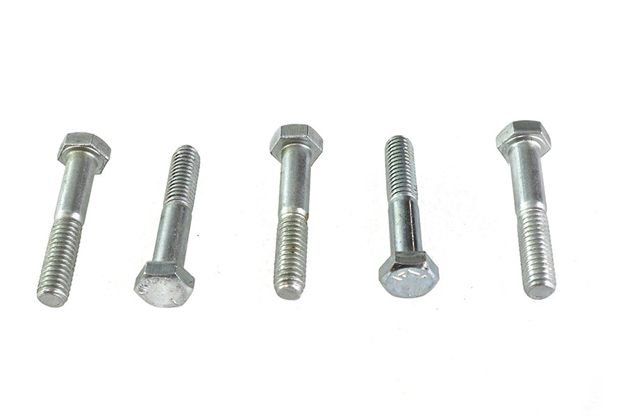 V-Twin - Hex Cap Bolts Zinc 5/16 inch-18 x 1-3/4 inch