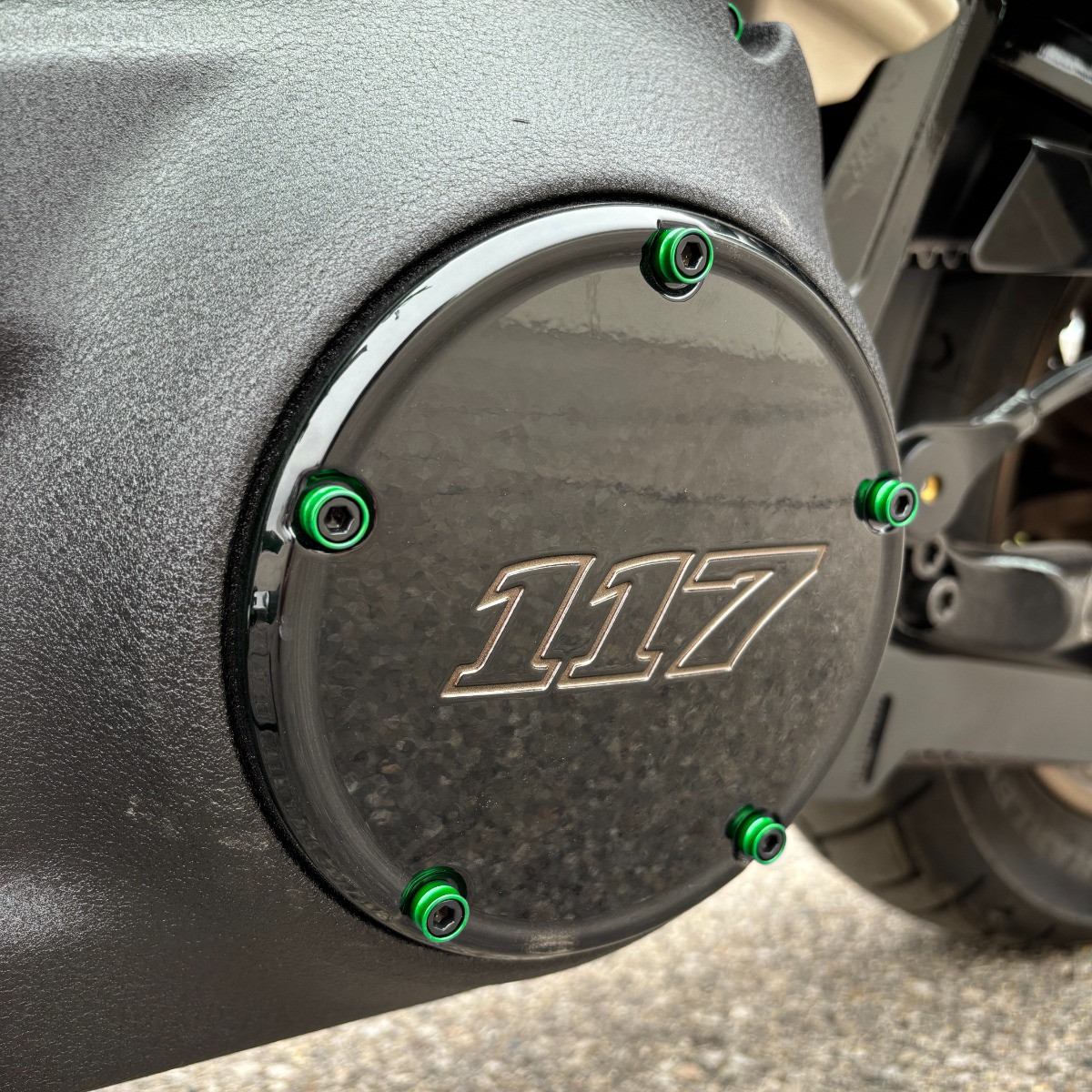 Hogworks Hogworkz® Full Engine Bolt Kit for M8 Harley® Touring & Softail | Green