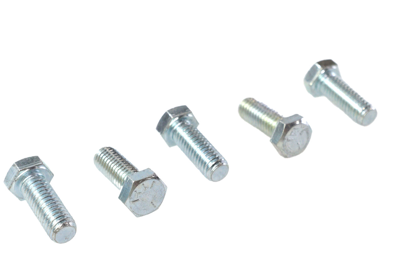 V-Twin - Hex Cap Bolts Zinc 3/8 inch x 1 inch