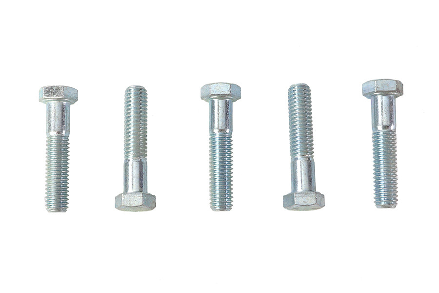 V-Twin - Hex Cap Bolts Zinc 3/8 inch x 1-3/4 inch