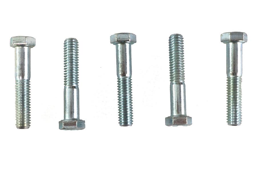 V-Twin - Hex Cap Bolts Zinc 3/8 inch x 2 inch