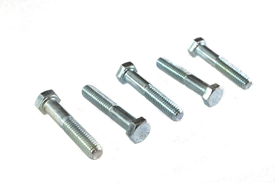 V-Twin - Hex Cap Bolts Zinc 3/8 inch x 2 inch