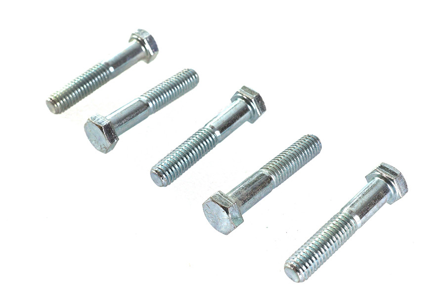 V-Twin - Hex Cap Bolts Zinc 3/8 inch x 2 inch