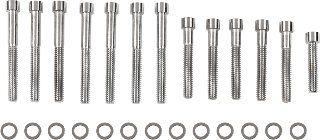 Smooth Camshaft Cover Bolt Kit - XL
