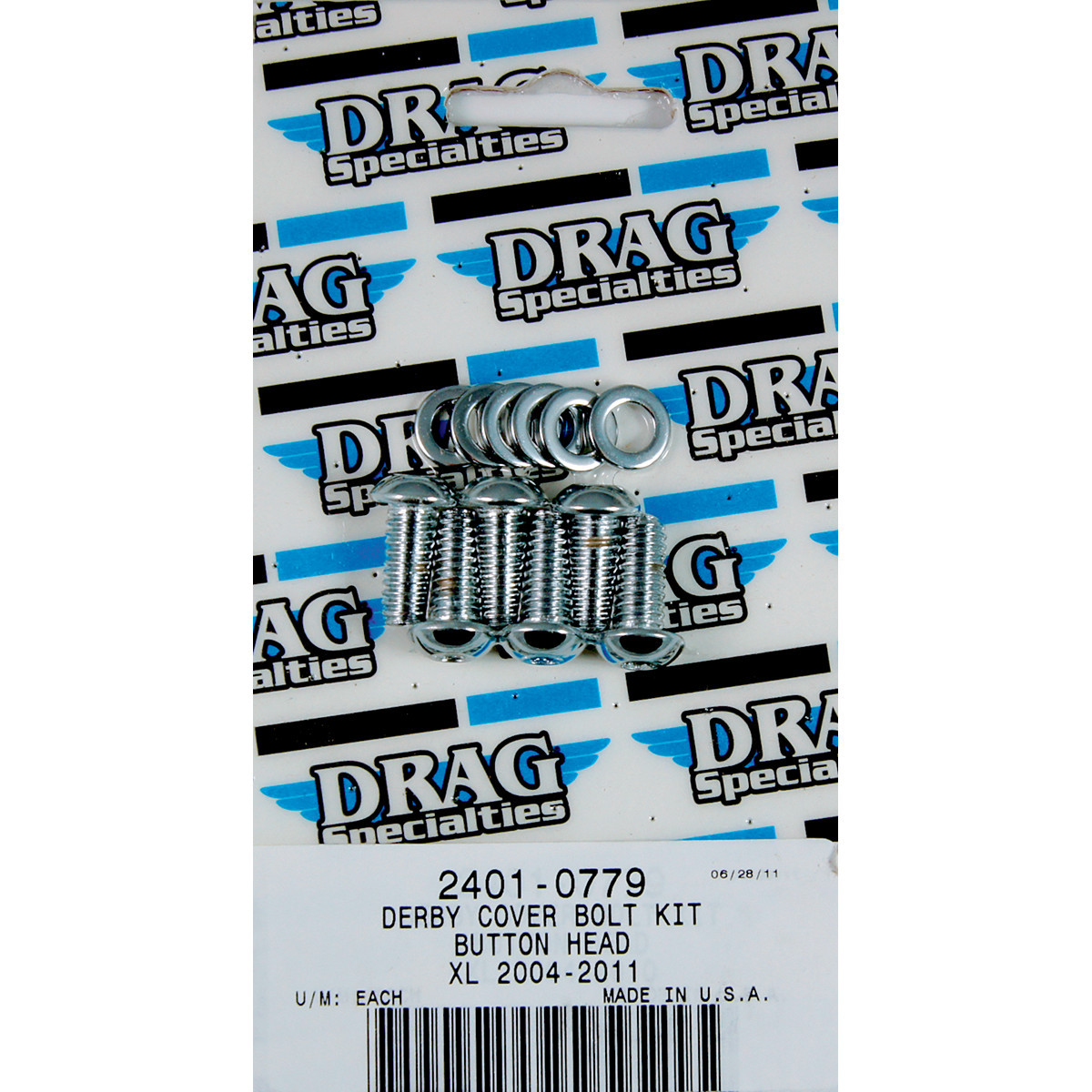 Drag Specialties - Bolt Kit - Derby Cover - Smooth/Button-Head/Torx - Sportster