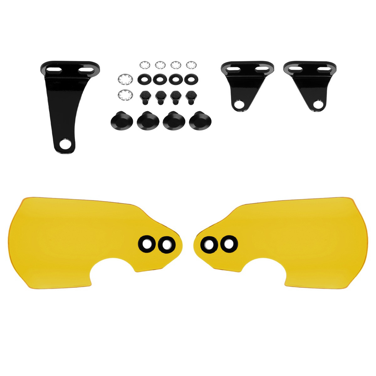 Hogworks Hand Guards for Harley® Softail & Road King Special Flhrxs '18-'25 | Yellow