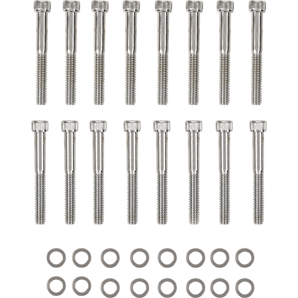 Drag Specialties - Bolt Kit - Primary Cover - Knurled - Chrome - Sportster
