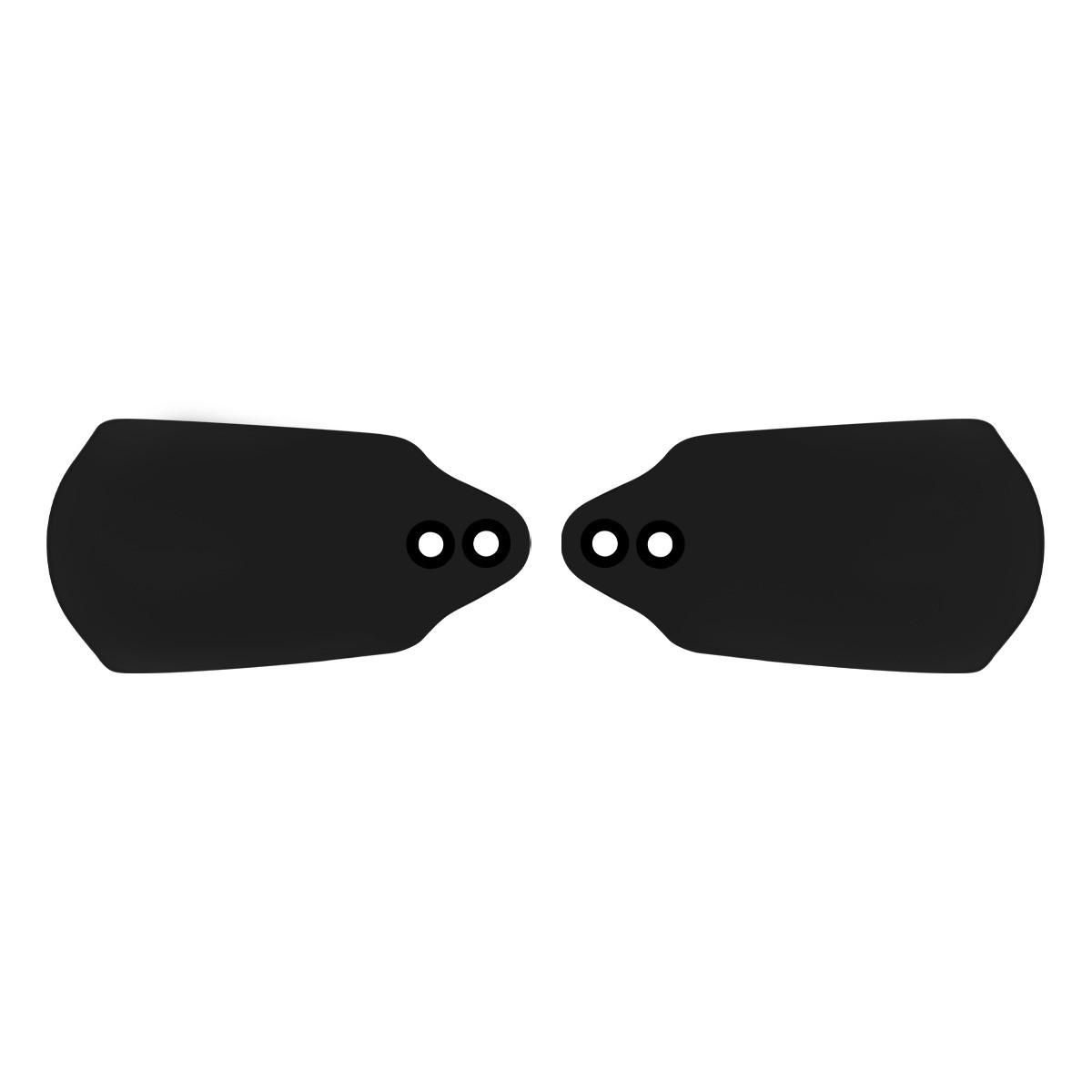 Hogworks Hand Guards for Harley® Touring / Low Rider ST | Dark Smoke