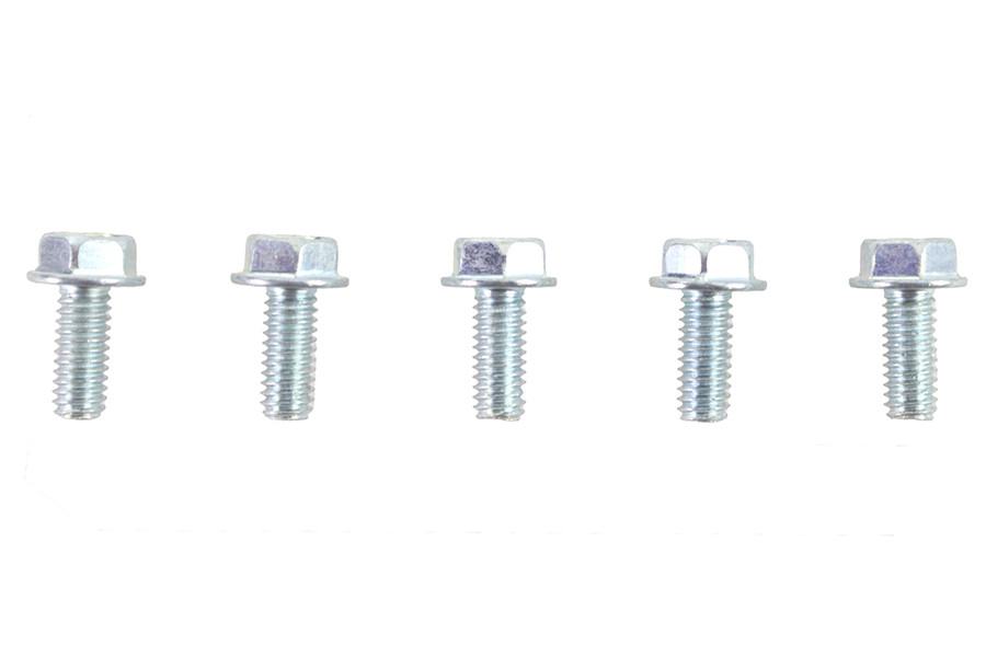 V-Twin - Zinc Hex Flange Screws 5/16 inch-18 x 5/8 inch