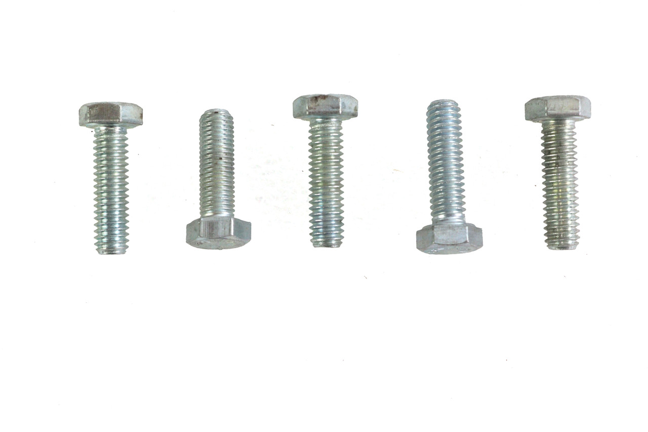 V-Twin - Zinc Hex Cap Bolts 5/16 inch-18 x 1-1/8 inch
