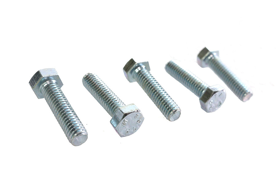 V-Twin - Zinc Hex Cap Bolts 5/16 inch-18 x 1-1/4 inch