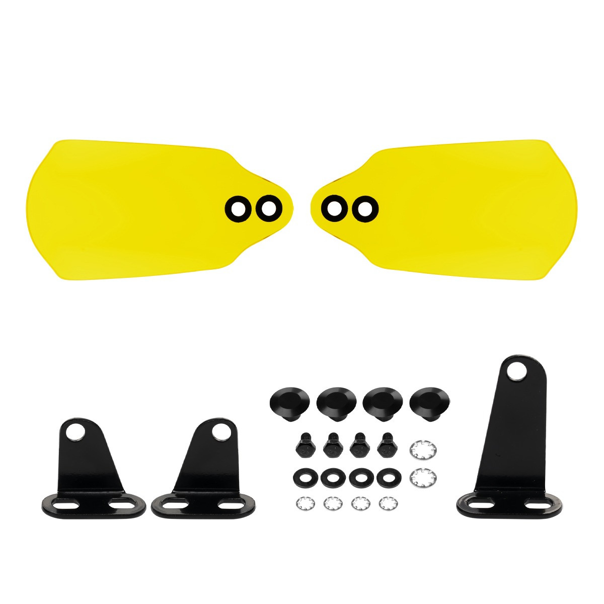 Hogworks Hand Guards for Harley® Touring / Low Rider ST | Yellow