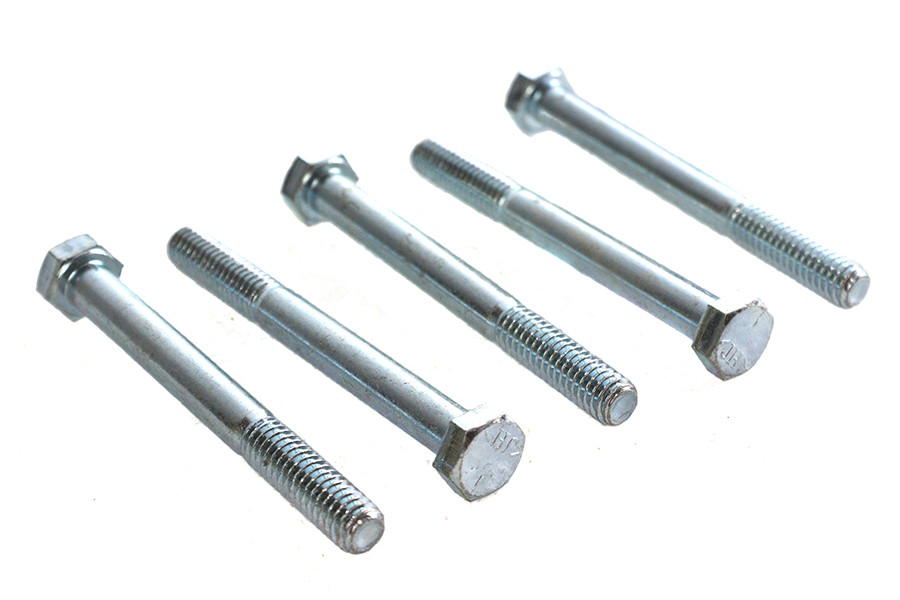V-Twin - Zinc Hex Cap Bolts 5/16 inch-18 x 3 inch