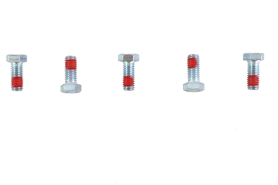 V-Twin - Zinc Hex Cap Bolts 3/8 inch-16 x 7/8 inch