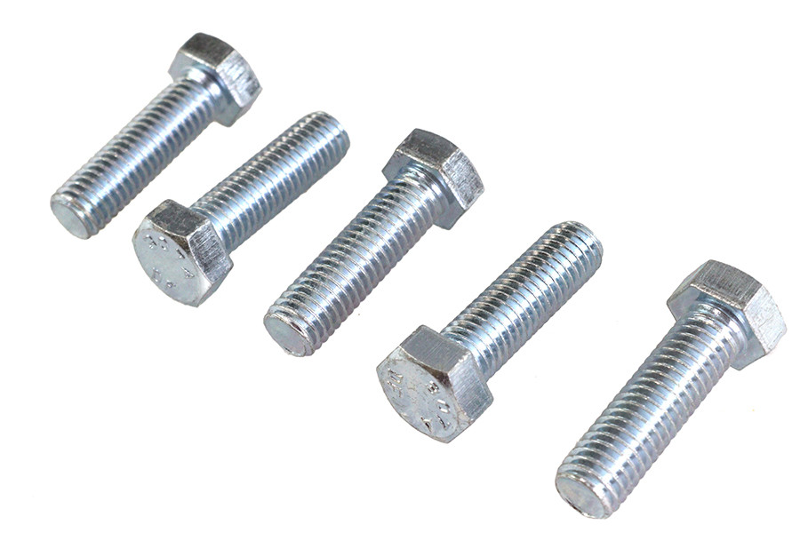 V-Twin - Zinc Hex Cap Bolts 1/2 inch-13 x 1-3/4 inch